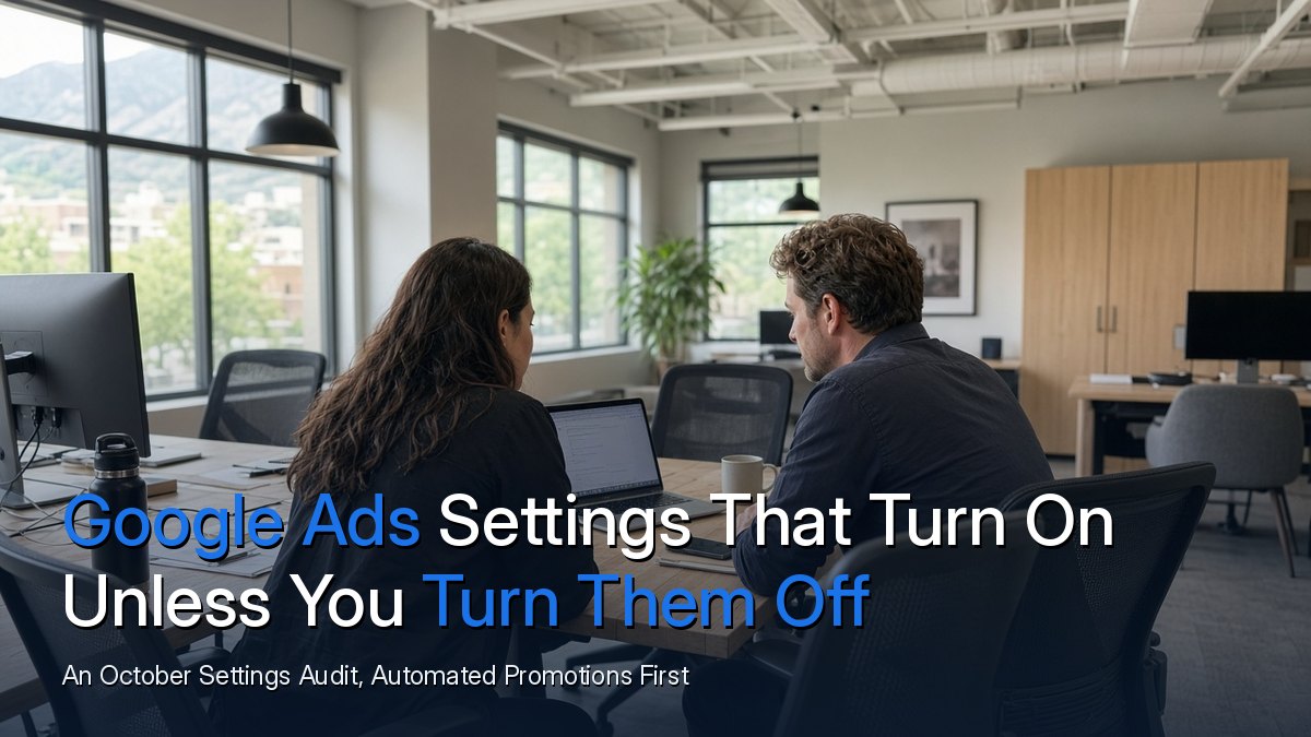 Ostmen cover: Google Ads settings that turn on unless you turn them off