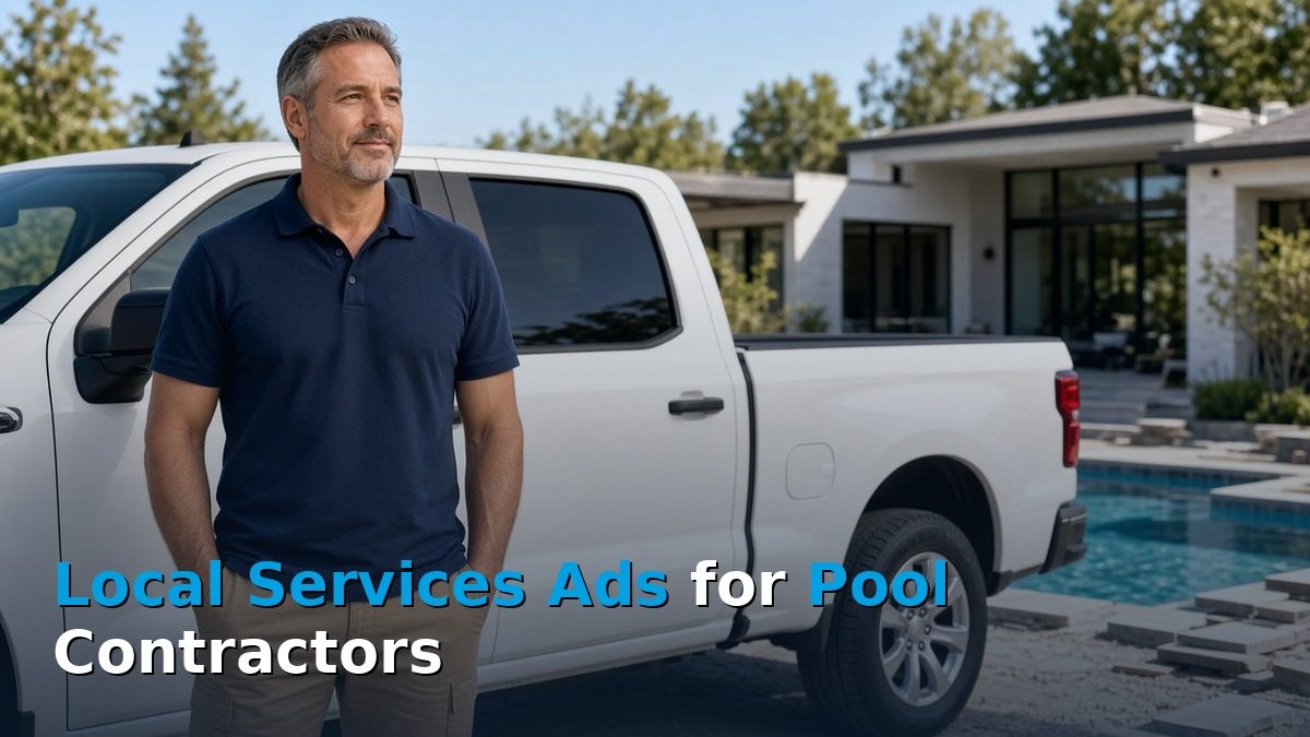 Ostmen cover: Local Services Ads for pool contractors