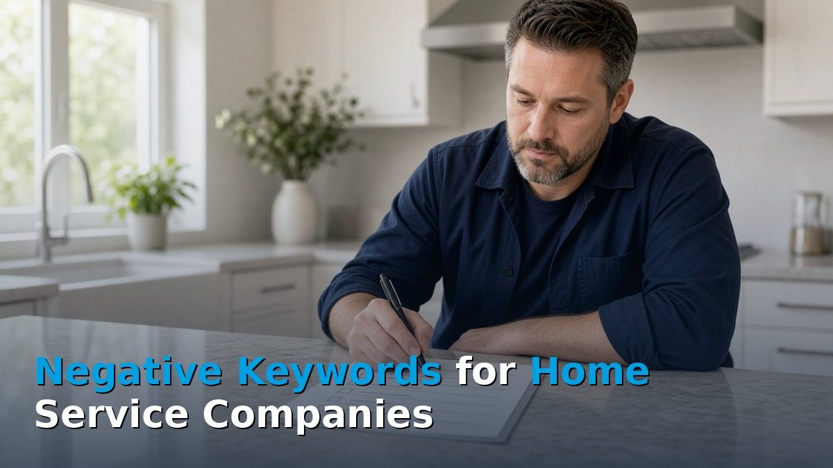 Ostmen cover: negative keywords for home service companies