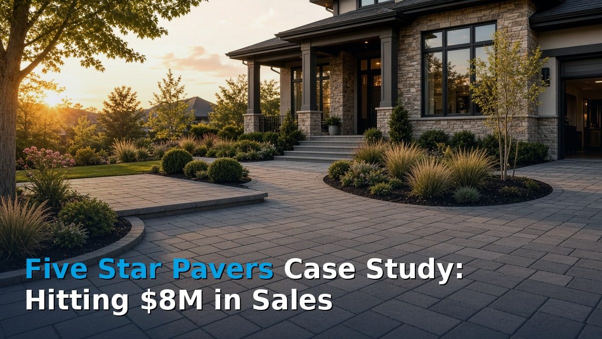 Ostmen cover: Five Star Pavers case study hitting $8M in sales