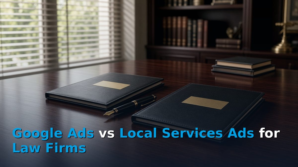 Google Ads vs Local Services Ads for law firms
